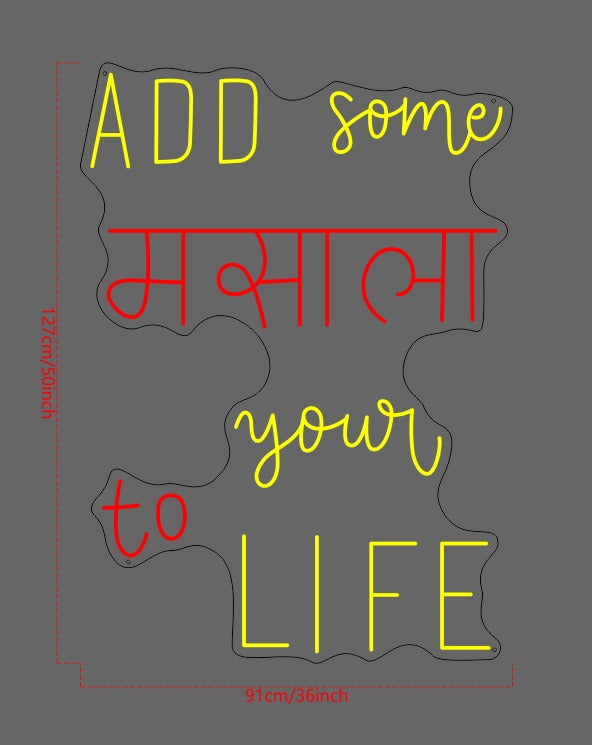 Custom Neon Sign for Samrihat