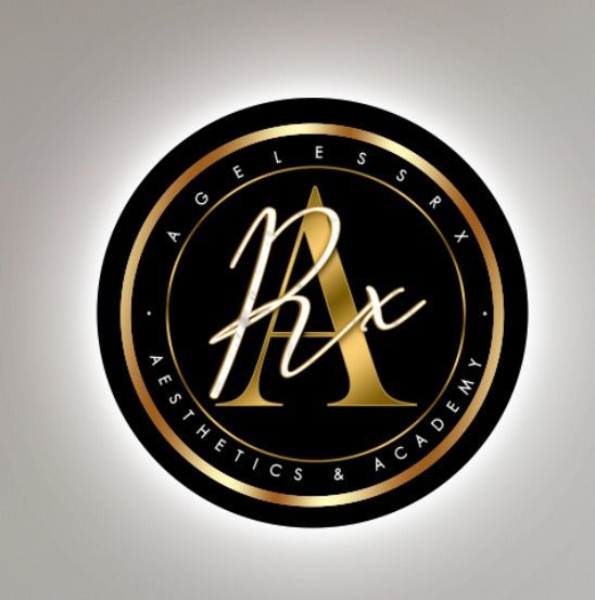 Ageless Rx Custom Acrylic Backlit Sign (Two Signs) - Light Your Way