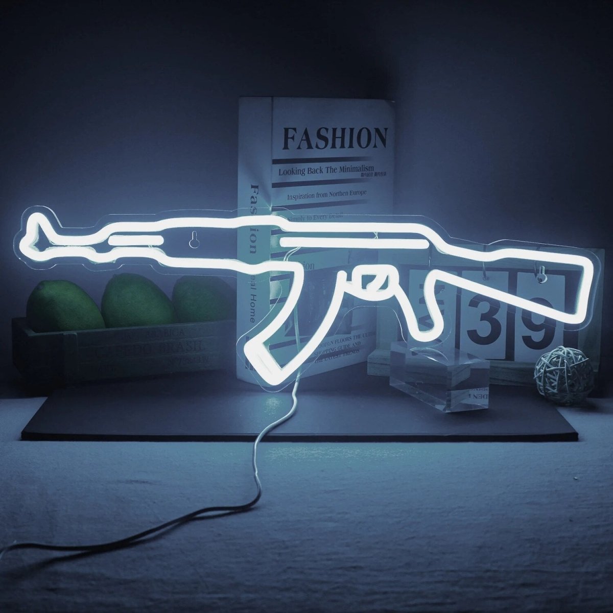 "AK - 47" NEON SIGN - Light Your Way