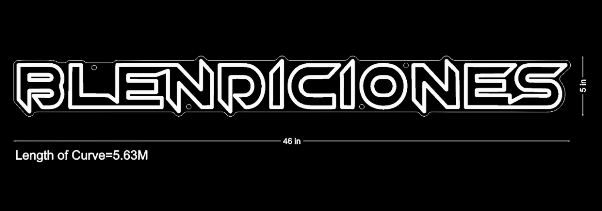Blendiciones Custom Neon Sign - Light Your Way