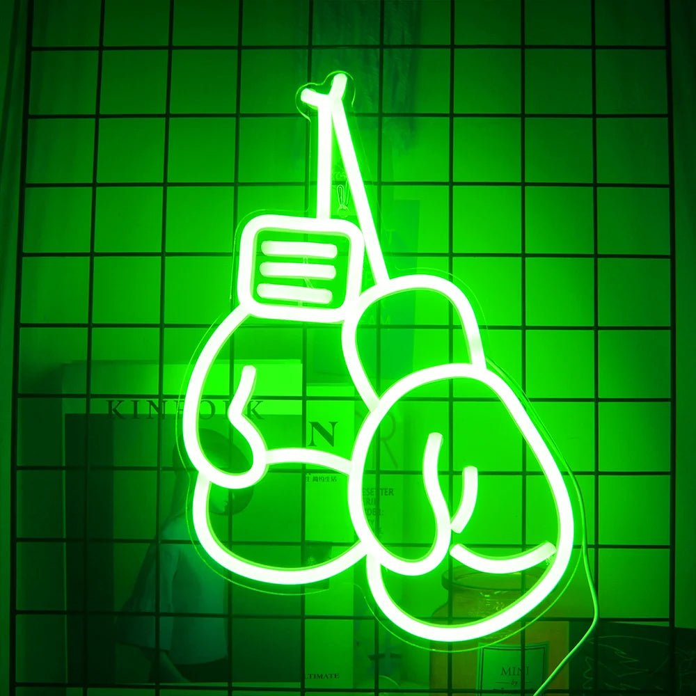 "BOXING GLOVES" NEON SIGN - Light Your Way