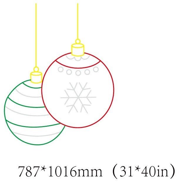 Christmas Ornaments Custom Neon Sign - Light Your Way