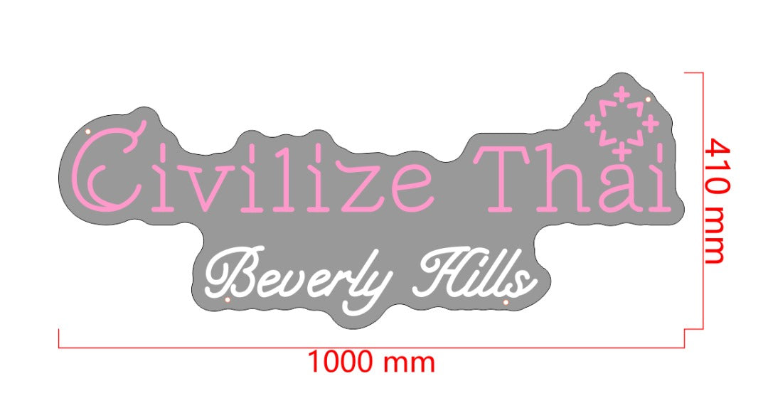 Civilize Thai Custom Neon Sign