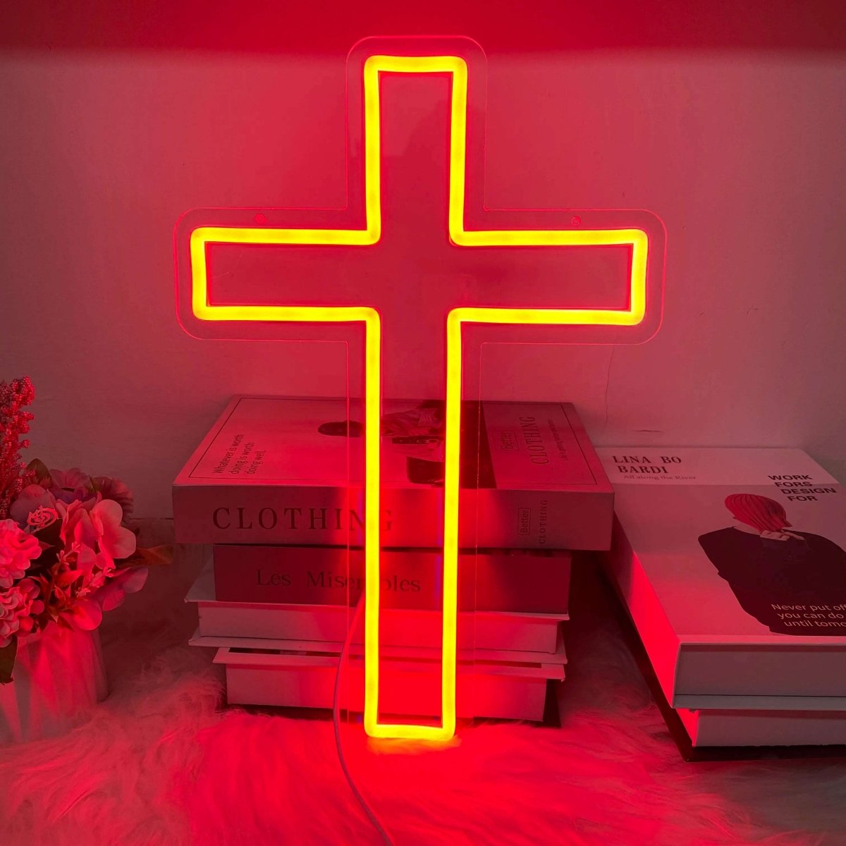 "CROSS" NEON SIGN - Light Your Way