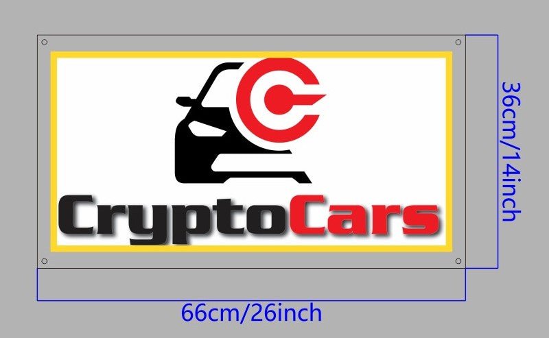 Crypto Cars Custom Acrylic Backlit Sign - Light Your Way