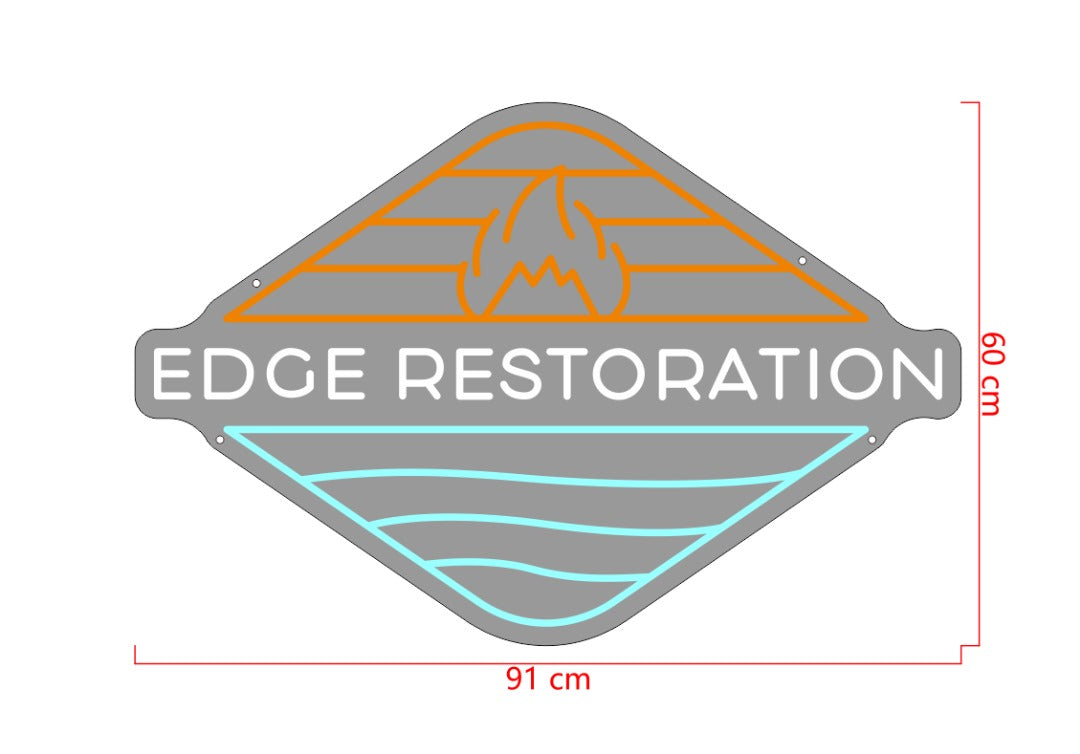 Edge Restoration Custom Neon Sign