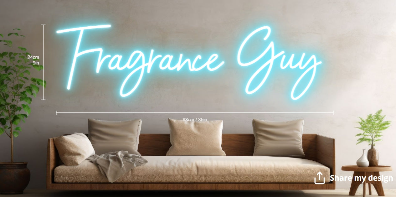 Fragrance Guy Custom Neon Sign
