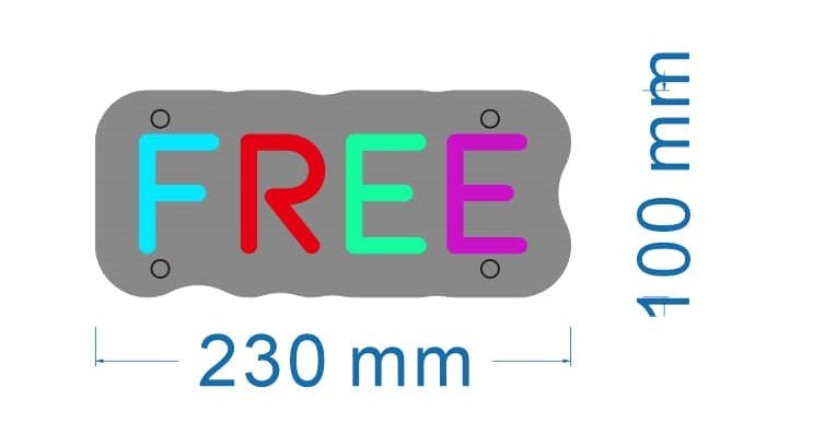 Free Custom Neon Sign - Light Your Way