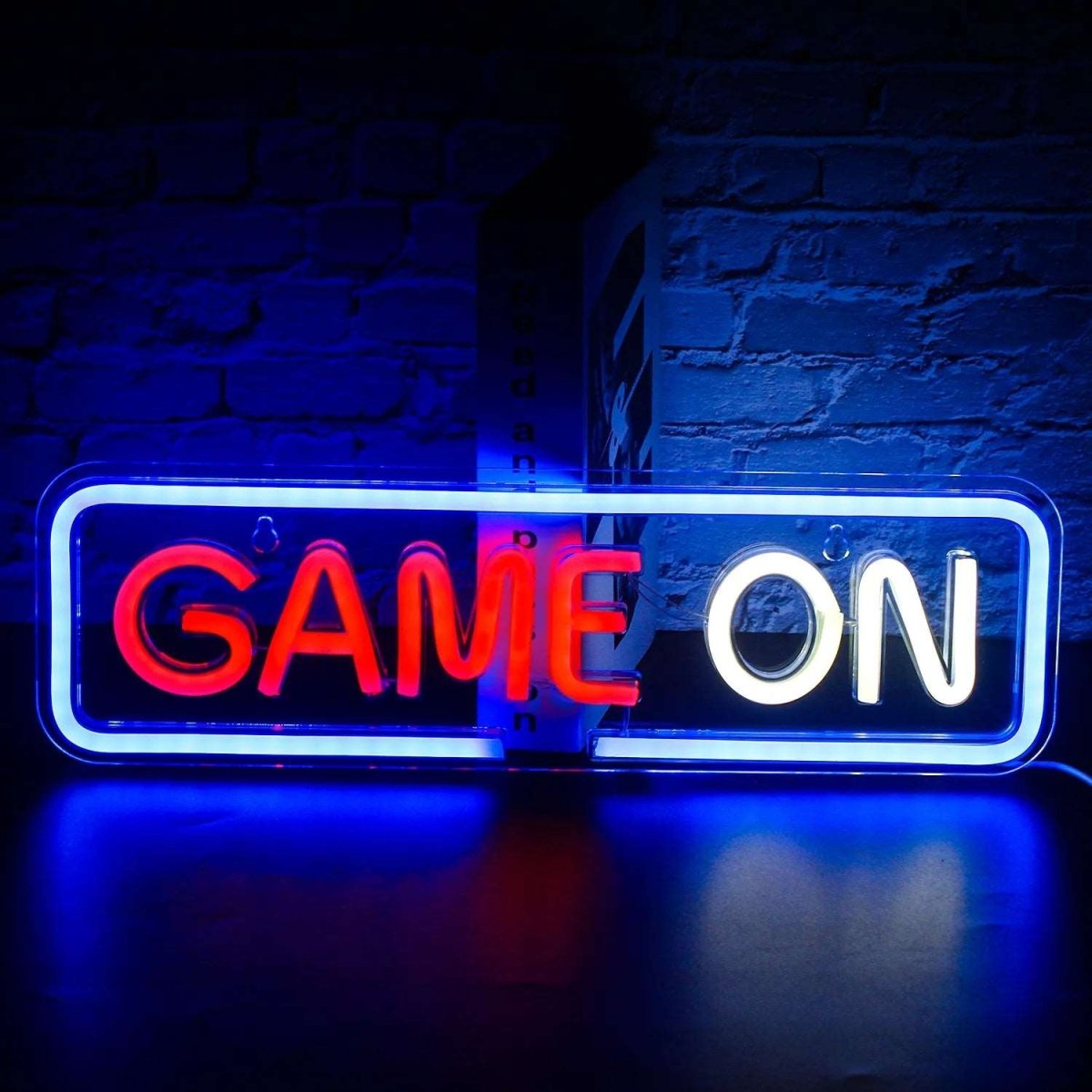 "GAME ON" NEON SIGN - Light Your Way