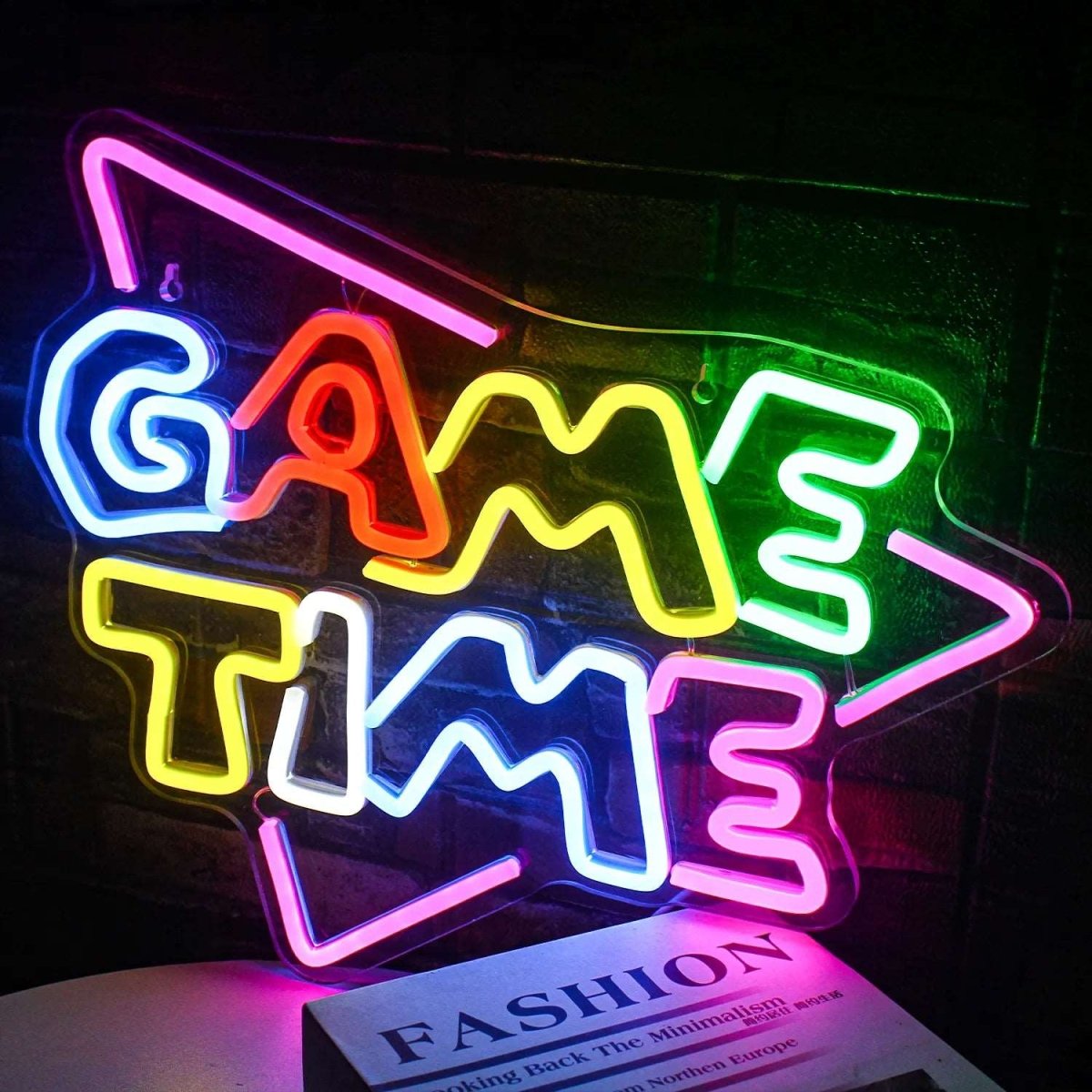 "GAME TIME" NEON SIGN - Light Your Way