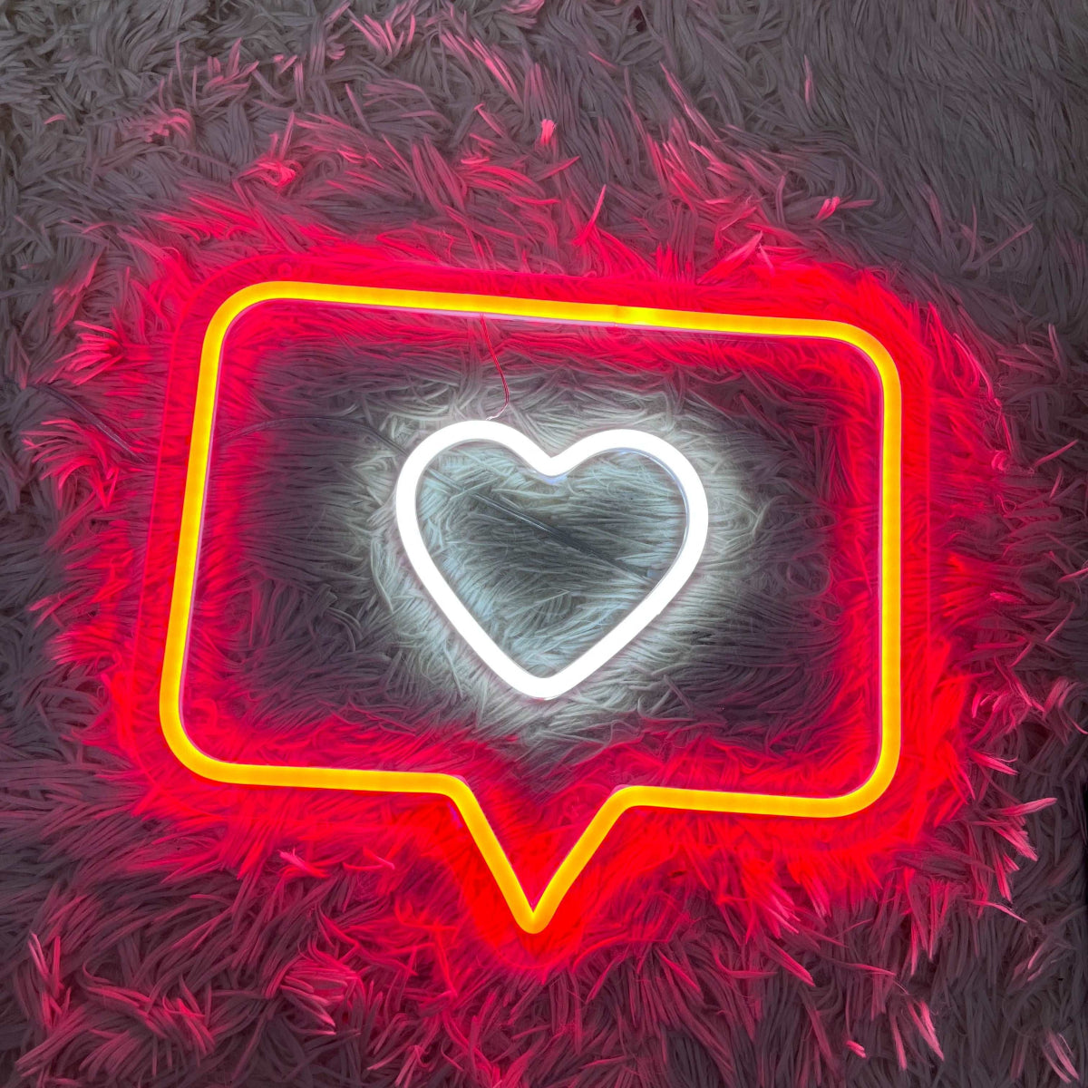 "HEART NOTIFICATION" NEON SIGN - Light Your Way