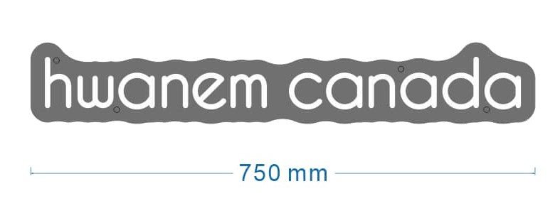 Hwanem Canada Custom Neon Sign - Light Your Way