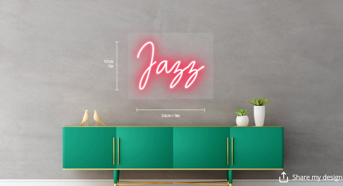Jazz Custom Neon Sign - Light Your Way