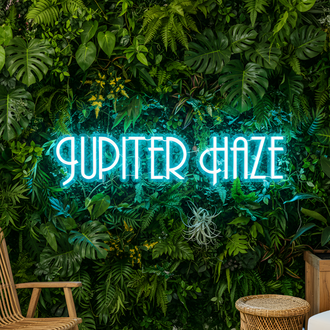 Jupiter Haze Custom Neon Sign