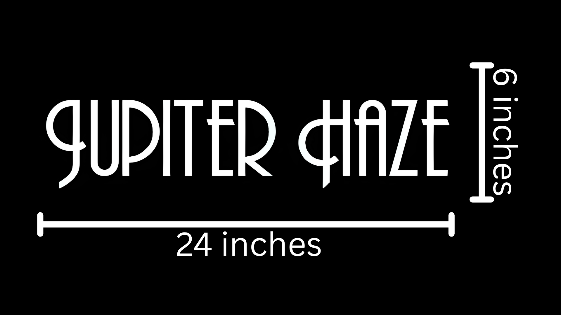 Jupiter Haze Custom Neon Sign