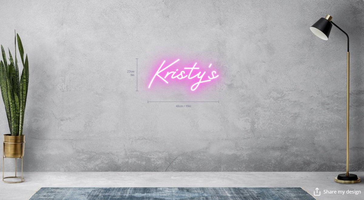 Kristy's Custom Neon Sign - Light Your Way