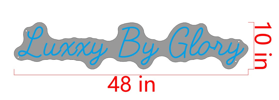 Luxxy By Glory Custom Neon Sign