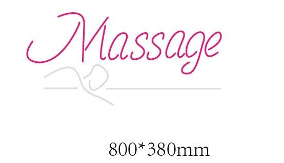 Massage Custom Neon Sign - Light Your Way