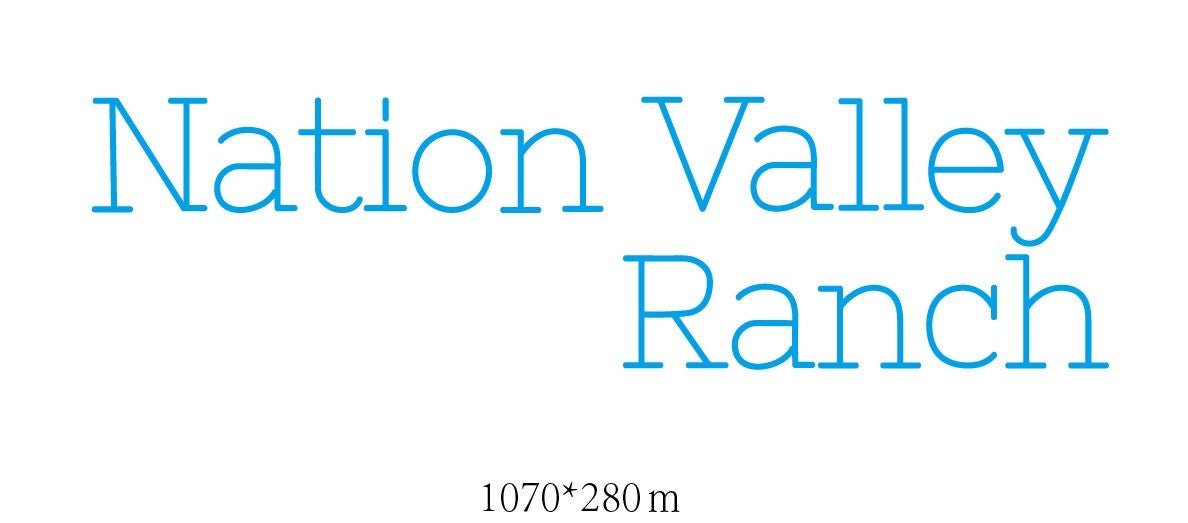 Nation Valley Ranch Custom Neon Sign (Design 3) - Light Your Way