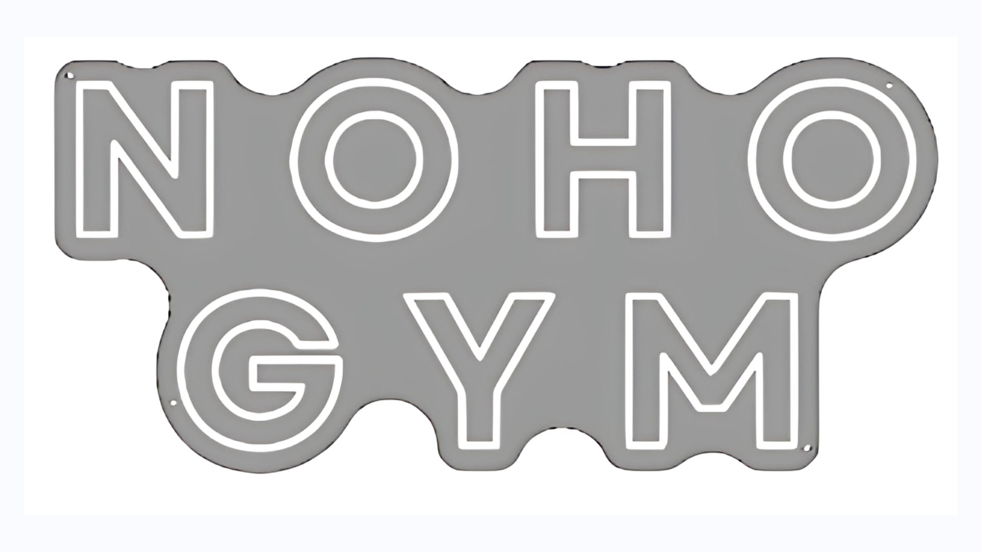 NOHO GYM Custom Neon Sign