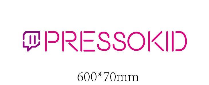 Pressokid Custom Neon Sign - Light Your Way