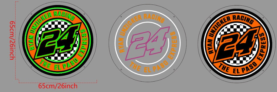 El Paso Express Custom UV Printed Logo (Circle Version)