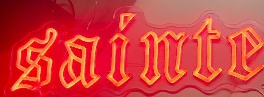 Sainte Custom Neon Sign RGB Neon - Light Your Way