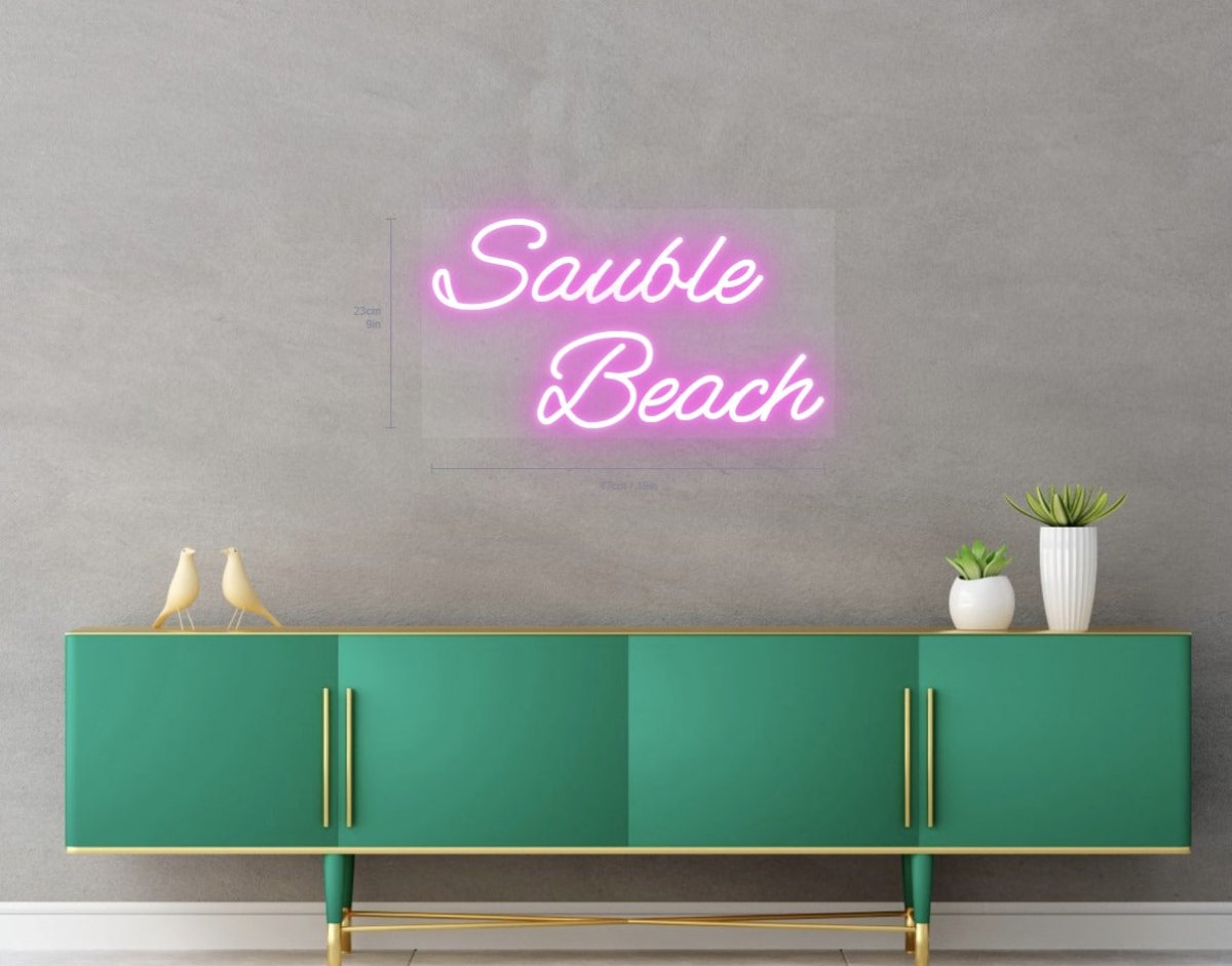 Sauble Beach Custom Neon Sign - Light Your Way