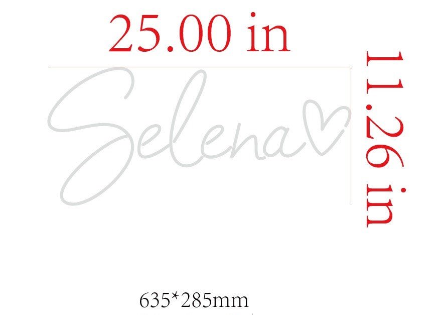 Selena Custom Neon Sign - Light Your Way