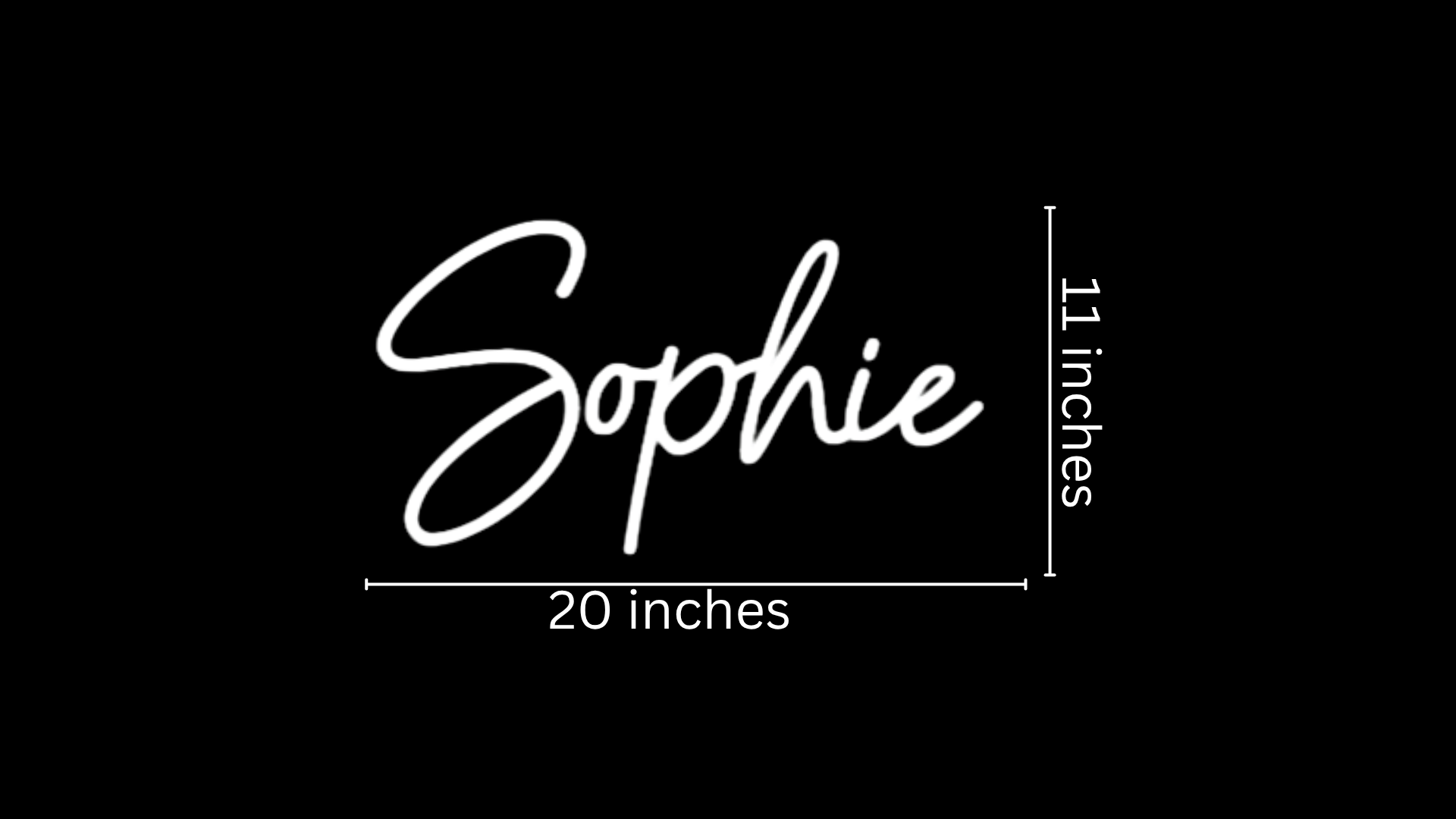 Sophie Custom Neon Sign