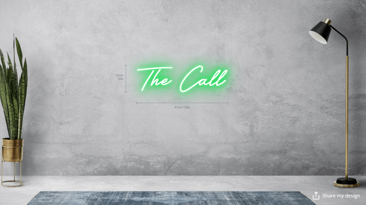 The Call Custom Neon Sign - Light Your Way