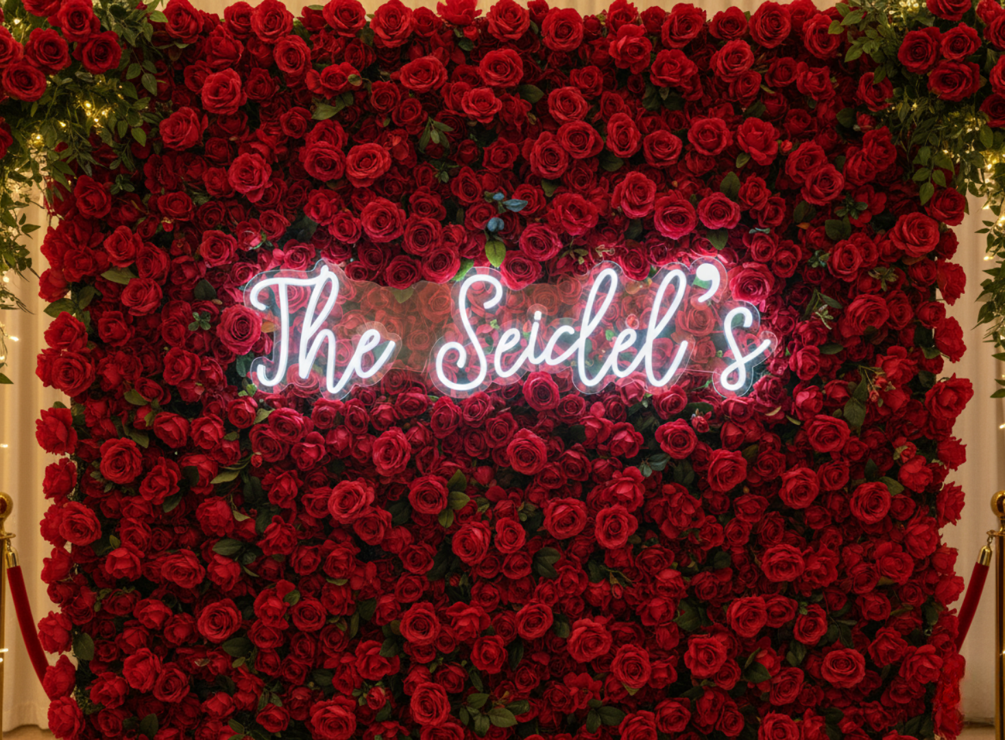 The Seidel's Custom Neon Sign (30" Version)