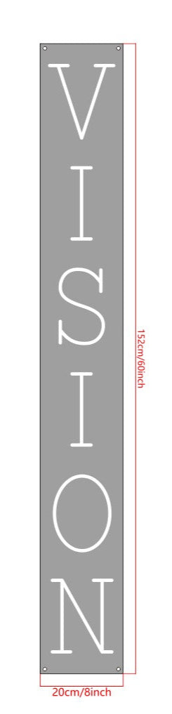 VISION Custom Neon Sign