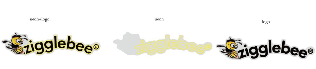Zigglebee Custom UV Printed Logo (Bigger Version) - Light Your Way
