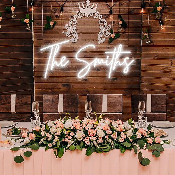 Creative Ways to Incorporate Neon Signs in Wedding Decor