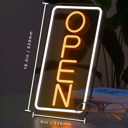 "OPEN" NEON SIGNS