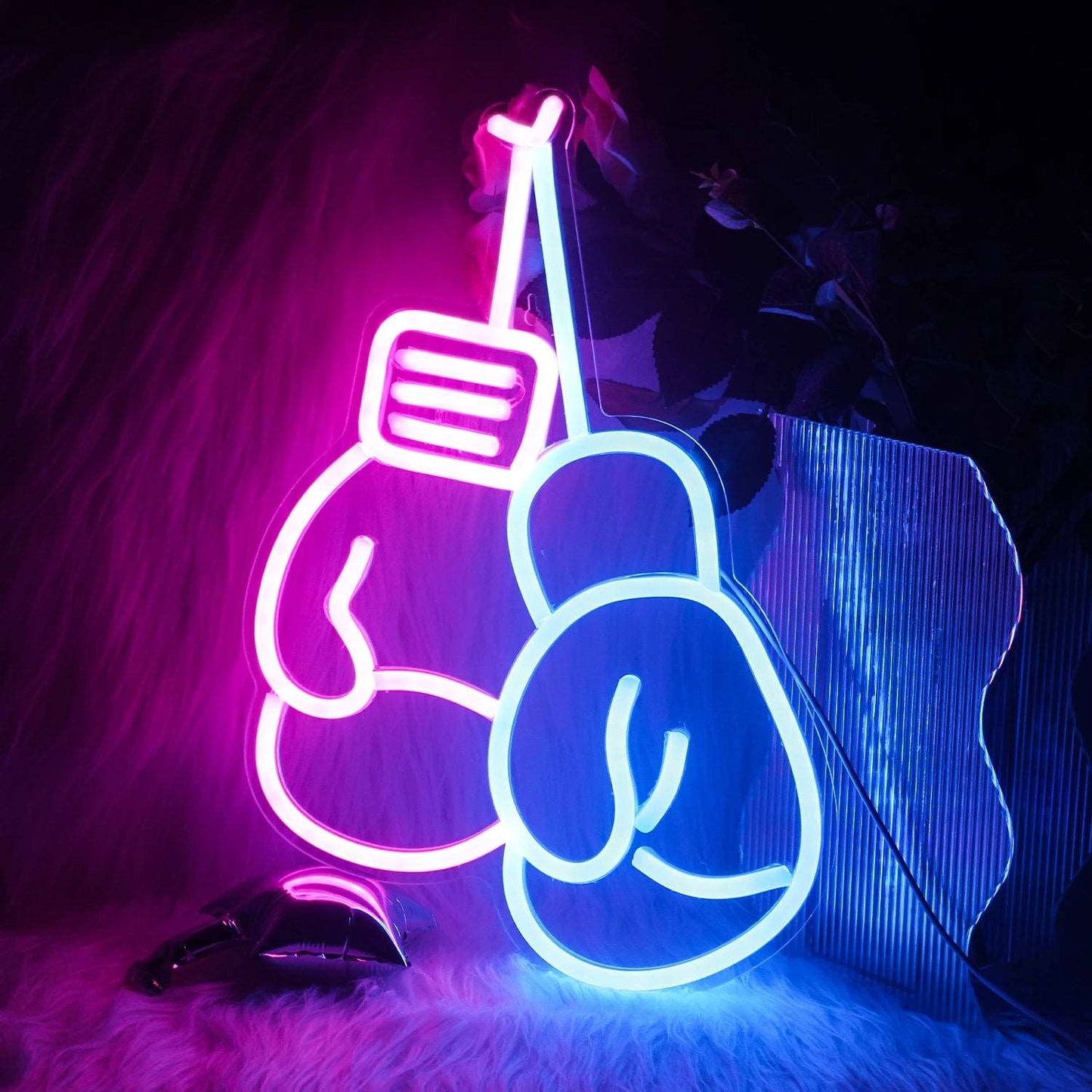 "BOXING GLOVES" NEON SIGN