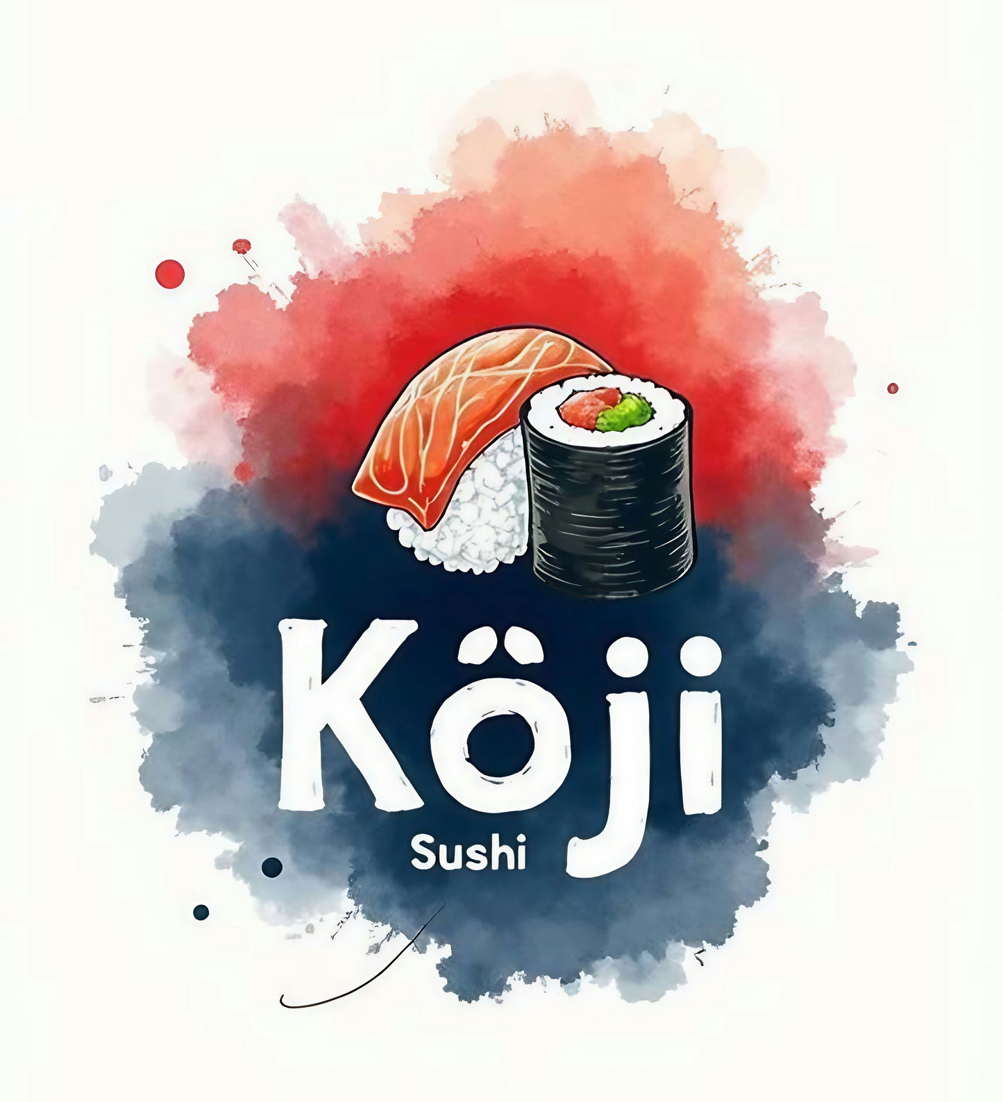 Koji Sushi Custom Backlit Acrylic Sign