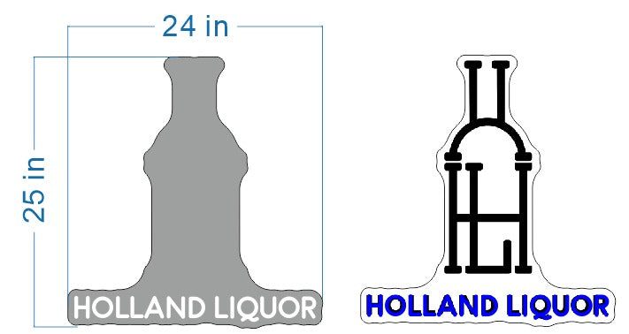 Holland Liquor - Custom Neon Sign Version #03