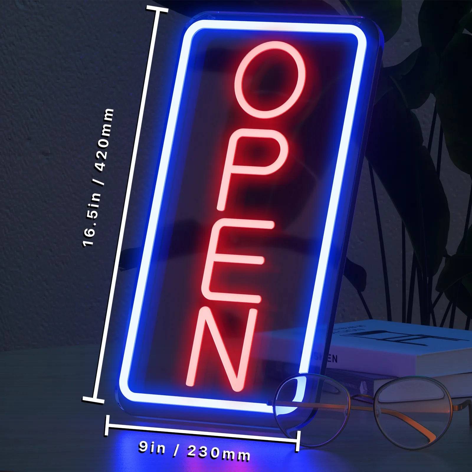 "OPEN" NEON SIGNS