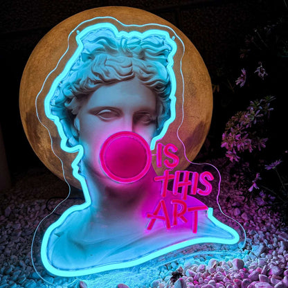 "THIS IS ART" NEON SIGN