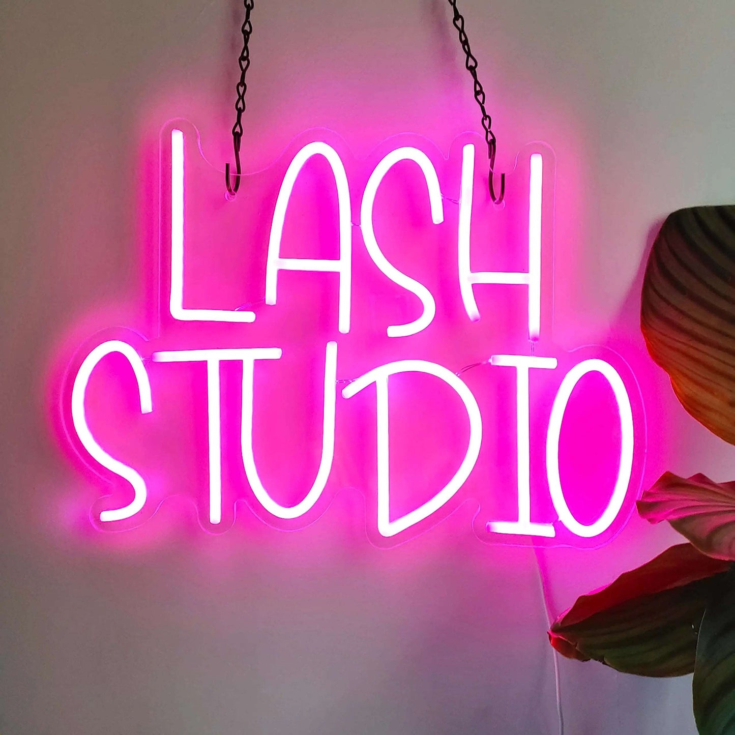 "LASH STUDIO COLLECTION" NEON SIGNS