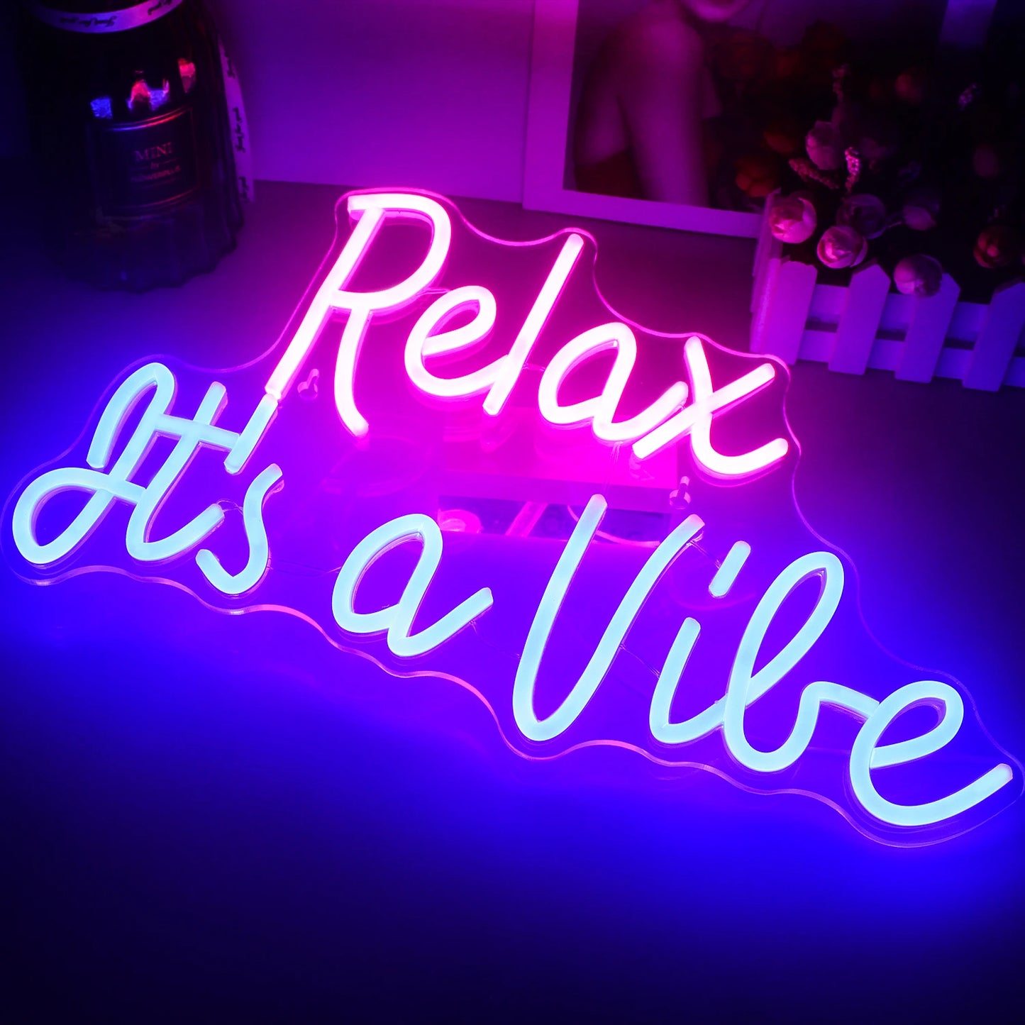 "RELAX IT'S A VIBE"