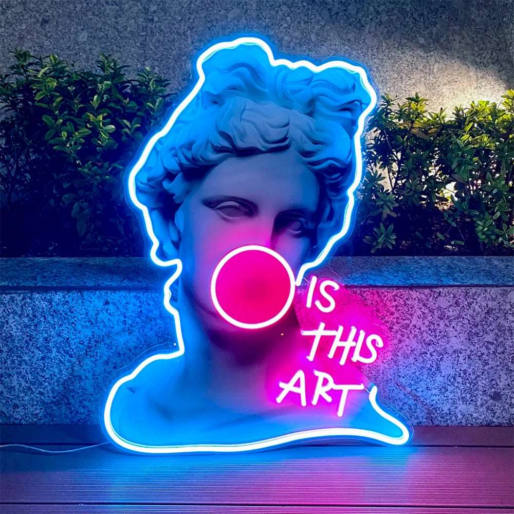 "THIS IS ART" NEON SIGN