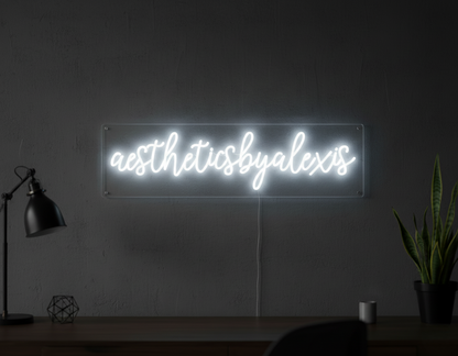 aestheticsbyalexis Custom Neon Sign