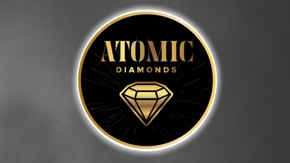 Atomic Diamonds Custom Acrylic Backlit Sign (RGB LED Backlight)