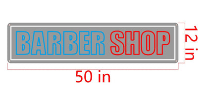 Barbershop Custom Neon Sign (Design Option #2)