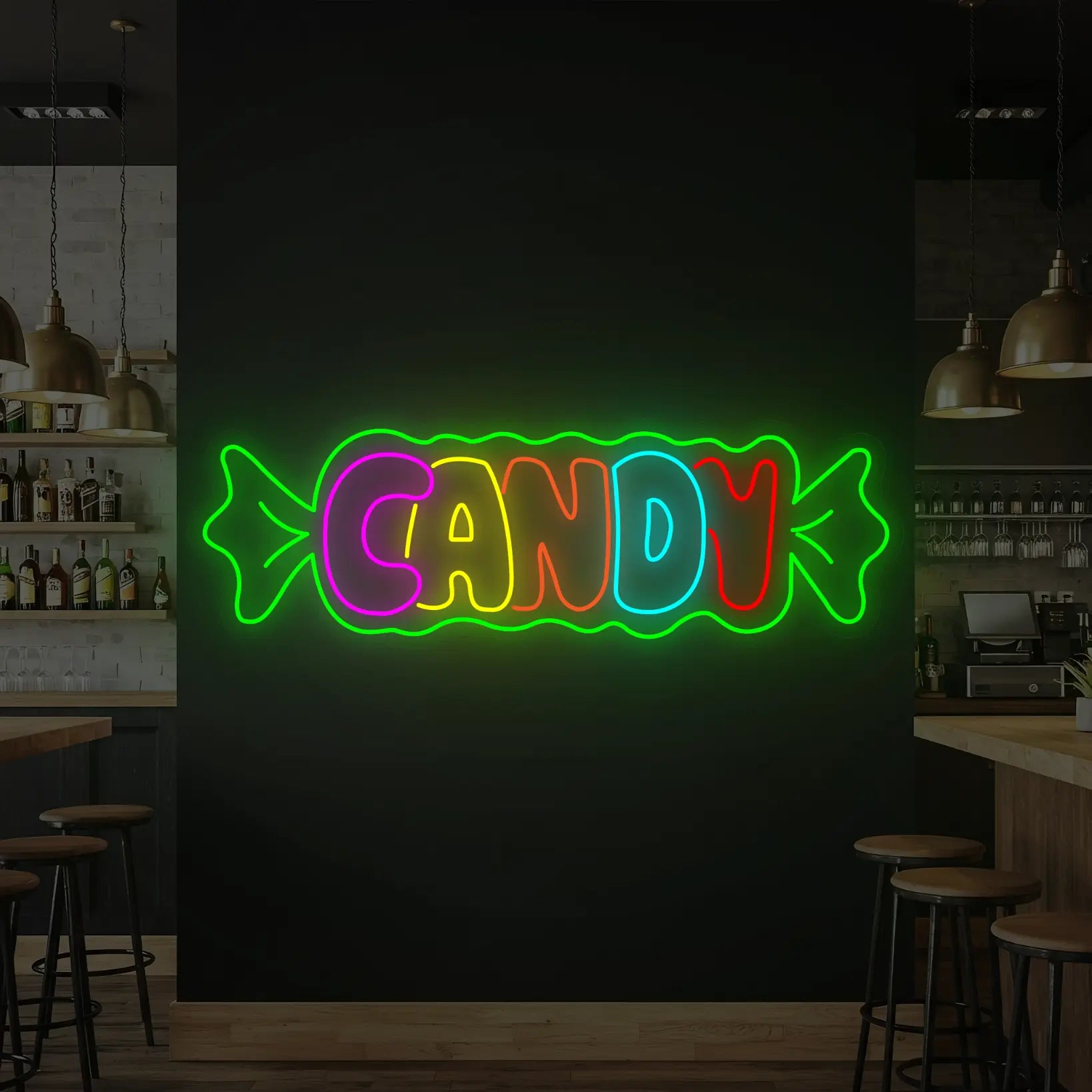 Candy Neon Sign