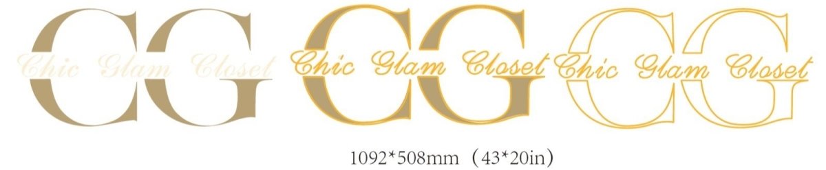 Chic Glam Closet Custom Metal Logo Neon Sign - Light Your Way