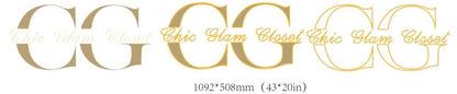 Chic Glam Closet Custom Metal Logo Neon Sign - Light Your Way
